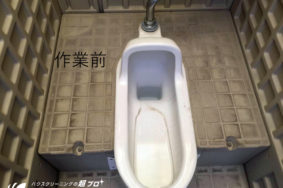 岐阜県　M社様　[トイレ陶器　研磨クリーニング]有難うございました！